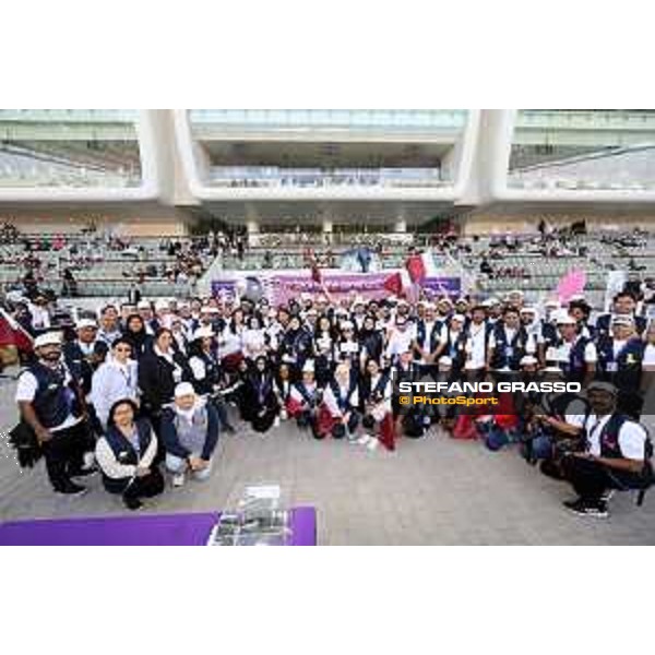 CHI of Al Shaqab - Volunteers - Doha, Al Shaqab - 28 February 2020 - ph.Frank Sorge/CHI Al Shaqab