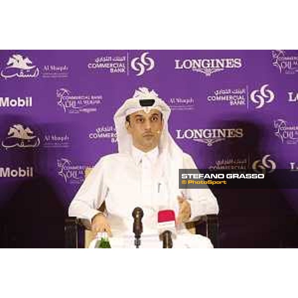 Commercial Bank CHI Al Shaqab presented by Longines - Press conference Omar Al Mannai - Event Director - ph.Stefano Grasso/Al Shaqab
