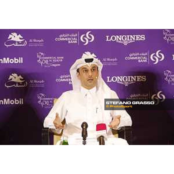 Commercial Bank CHI Al Shaqab presented by Longines - Press conference Omar Al Mannai - Event Director - ph.Stefano Grasso/Al Shaqab