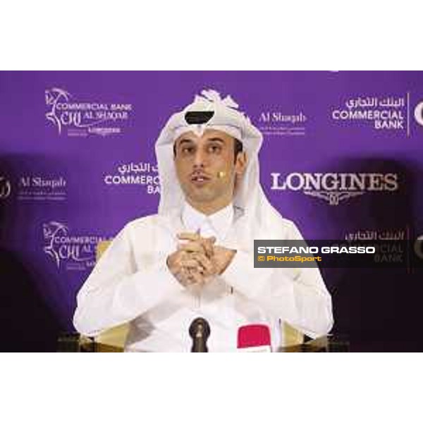 Commercial Bank CHI Al Shaqab presented by Longines - Press conference Omar Al Mannai - Event Director - ph.Stefano Grasso/Al Shaqab