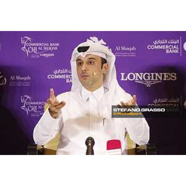 Commercial Bank CHI Al Shaqab presented by Longines - Press conference Omar Al Mannai - Event Director - ph.Stefano Grasso/Al Shaqab