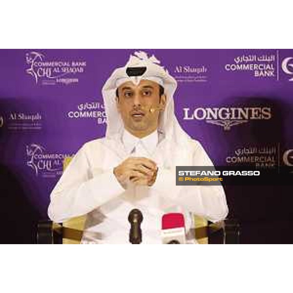Commercial Bank CHI Al Shaqab presented by Longines - Press conference Omar Al Mannai - Event Director - ph.Stefano Grasso/Al Shaqab