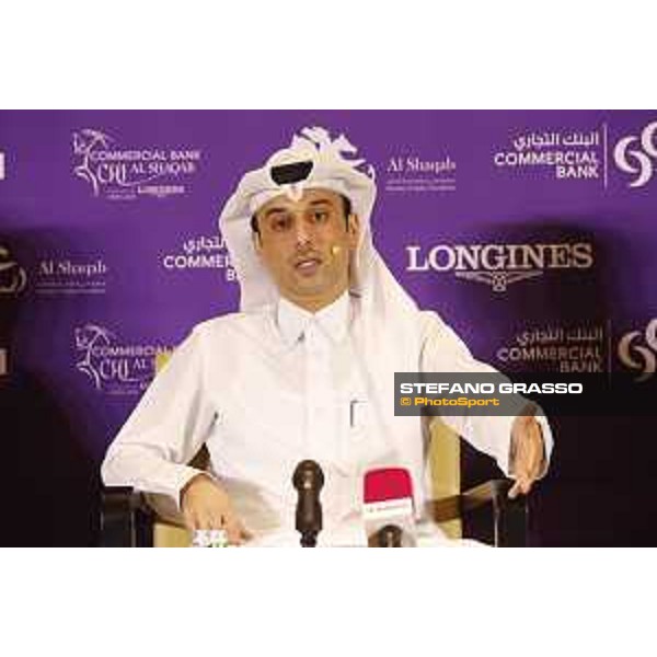 Commercial Bank CHI Al Shaqab presented by Longines - Press conference Omar Al Mannai - Event Director - ph.Stefano Grasso/Al Shaqab