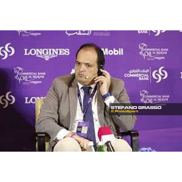 Commercial Bank CHI Al Shaqab presented by Longines - Press conference Alejandro Berdegue - Sport Coordinator - ph.Stefano Grasso/Al Shaqab