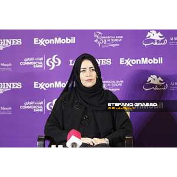Commercial Bank CHI Al Shaqab presented by Longines - Press conference Abeer Marwan Al Kalla - Head of Corporate Communications and CSR - ph.Stefano Grasso/Al Shaqab