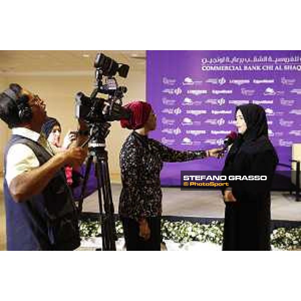 Commercial Bank CHI Al Shaqab presented by Longines - Press conference Abeer Marwan Al Kalla - Head of Corporate Communications and CSR - ph.Stefano Grasso/Al Shaqab