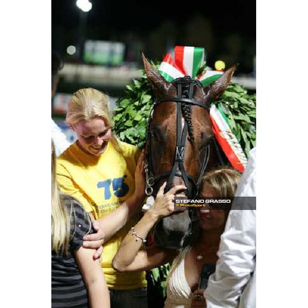 a close up for Algiers Hall during the prizegiving ofl the race off of the 75° Campionato Europeo Cesena, 6th sept. 2009 ph. Stefano Grasso