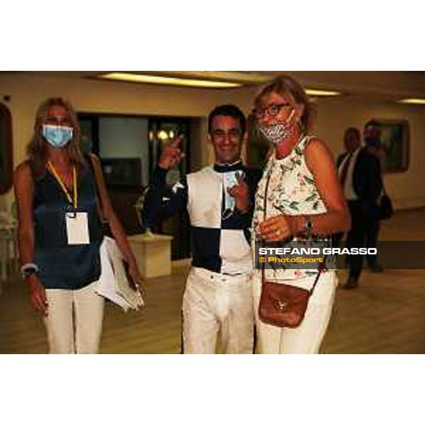 Prize giving of Premio Città di Napoli - Listed race won by Fabio Branca - ph.Stefano Grasso/Ippodromi Partenopei srl Napoli Agnano,25th July 2020 Ph.Stefano Grasso/Ippodromi Partenopei srl