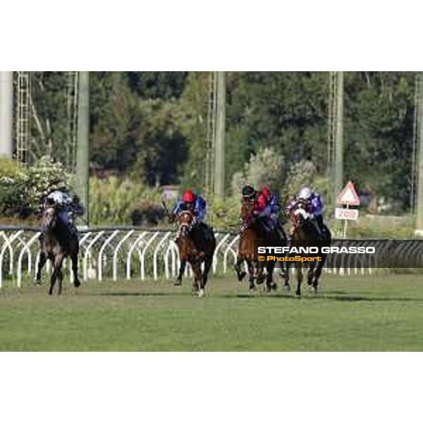 S.Basile on Beniamino wins the Premio 27° Derby Italiano Anglo Arabo Napoli Agnano,25th July 2020 Ph.Stefano Grasso/Ippodromi Partenopei srl