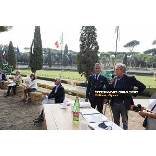Presentazione Concorso Ippico Piazza di Siena 2021 - “Tutti in Sella” Duccio Bartalucci and Luca Marziani Roma, Villa Borghese 19th September 2020 Ph.Stefano Grasso