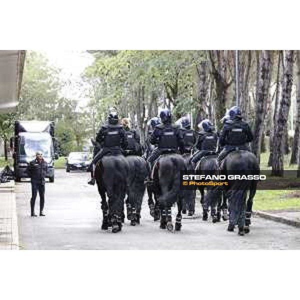 Esercitazione Carabinieri e Polizia a Cavalo per O.P. Roma, Tor di Quinto 15/10/2020 Ph.Stefano Grasso