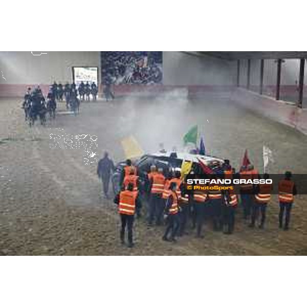 Esercitazione Carabinieri e Polizia a Cavalo per O.P. Roma, Tor di Quinto 15/10/2020 Ph.Stefano Grasso