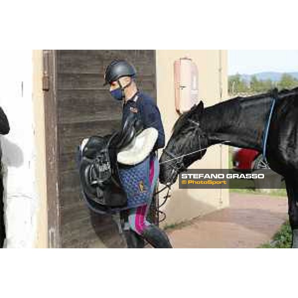 Esercitazione Polizia e Carabinieri a Cavallo O.P. Centro di Coordinamento dei Servizi Cinofili ed a Cavallo della Polizia di Stato Ladispoli, 30/10/2020 ph.Stefano Grasso