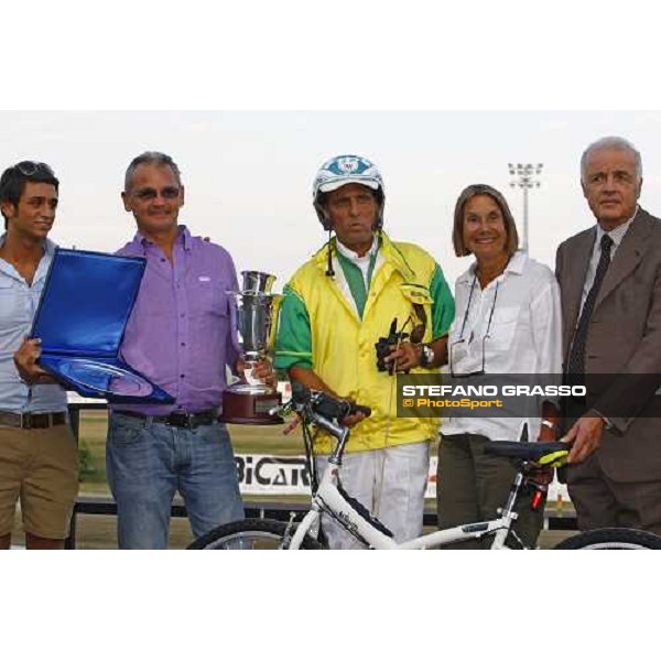 prize giving ceremony of the Premio avv. Carlo Marangoni“ - Mem. Fabio Jegher- Antonio Somma, Giuseppe Pietro Maisto, Maja Jegher and Guido Melzi d\' Eril Torino, 13th sept. 2009 ph. Stefano Grasso