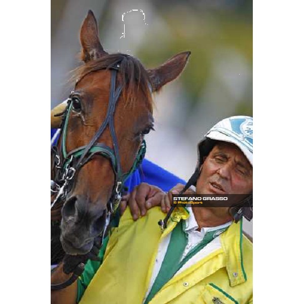 Mind Wise As poses with Giuseppe Pietro Maisto after winning the Premio avv. Carlo Marangoni - Mem. Fabio Jegher Torino, 13th sept. 2009 ph. Stefano Grasso
