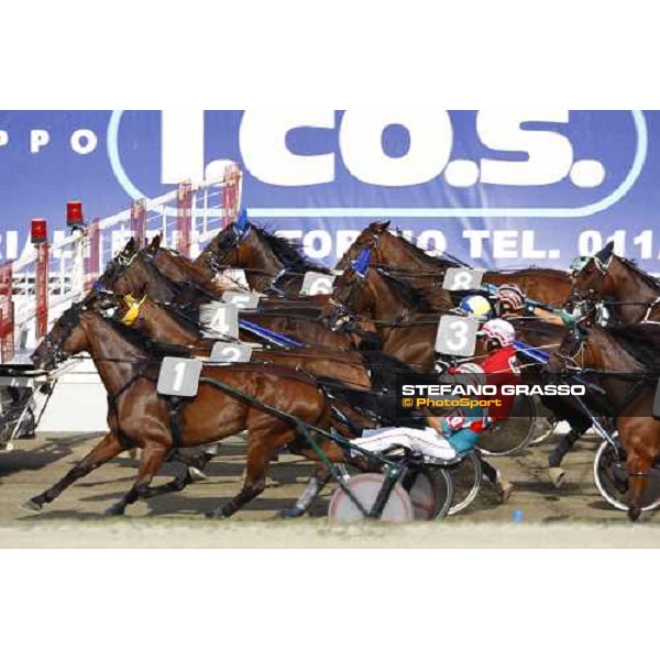 the start of the Premio avv. Carlo Marangoni - Filly Torino, 13th sept. 2009 ph. Stefano Grasso