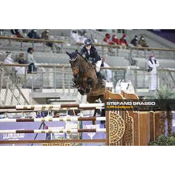 CHI of DOHA - CSI5* - Grand Prix - Evelina Tovek (SWE) on Winnetou de la Hamente Z - DOHA, Al Shaqab - 27 February 2021 - ph.Stefano Grasso/CHI Al Shaqab 2021