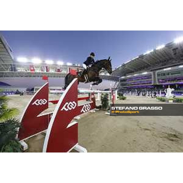 CHI of DOHA - CSI5* - Grand Prix - Jeanne Sadran (FRA) on Vannan - DOHA, Al Shaqab - 27 February 2021 - ph.Stefano Grasso/CHI Al Shaqab 2021