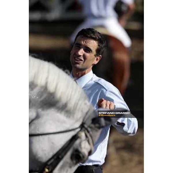 portraits and emotions from the Italian showjumping championship - Emilio Bicocchi La Bagnaia, 17th sept. 2009 ph. Stefano Grasso
