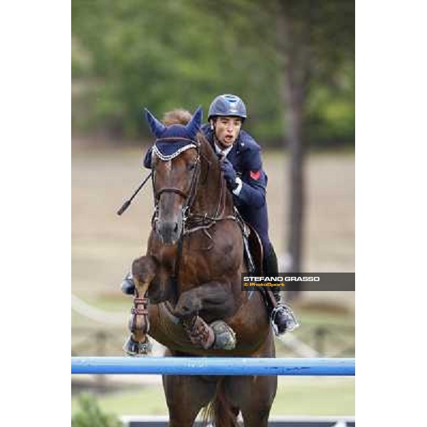 Emilio Bicocchi on Jeckerson Kapitol d\' Argonne leads after the second round of the Italian showjumping championships La Bagnaia, 18th sept. 2009 ph. Stefano Grasso