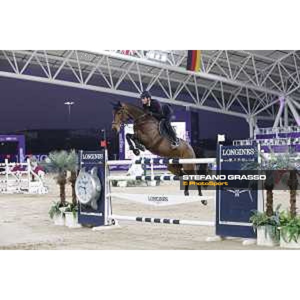 CHI of DOHA - CSI5* - Grand Prix - Lorenzo de Luca (ITA) on Nuance Bleue VDM Z - DOHA, Al Shaqab - 27 February 2021 - ph.Stefano Grasso/CHI Al Shaqab 2021