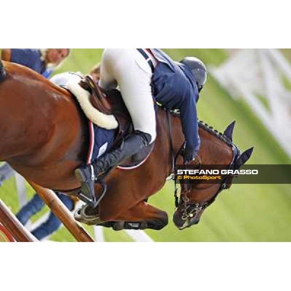 Antonio Alfonso on Snai Passe-Partout 2nd after the 3rd round of Italian showjumping championship La Bagnaia, 18th sept. 2009 ph. Stefano Grasso