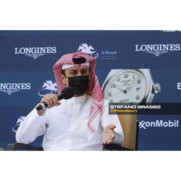 Press conference Omar Al Mannai Event Director and Commercial Manager Al Shaqab LGCT of Doha 2021 Al Shaqab, 02032021 ph.Stefano Grasso/LGCT