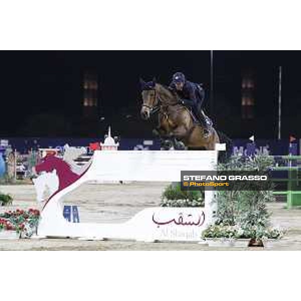 LGCT of DOHA - Grand Prix - Lorenzo de Luca (ITA) on Nuance Bleue VDM Z - DOHA, Al Shaqab - 6 March 2021 - ph.Stefano Grasso/LGCT