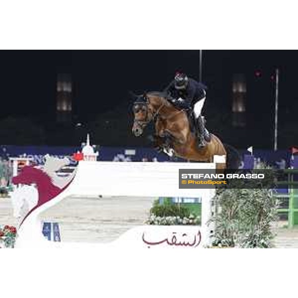 LGCT of DOHA - Grand Prix - Eric Lamaze (CAN) on Dieu Merci van T & L - DOHA, Al Shaqab - 6 March 2021 - ph.Stefano Grasso/LGCT
