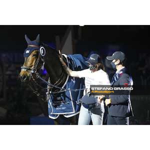LGCT of DOHA - Prize giving ceremony - Lorenzo de Luca (ITA) - DOHA, Al Shaqab - 6 March 2021 - ph.Stefano Grasso/LGCT