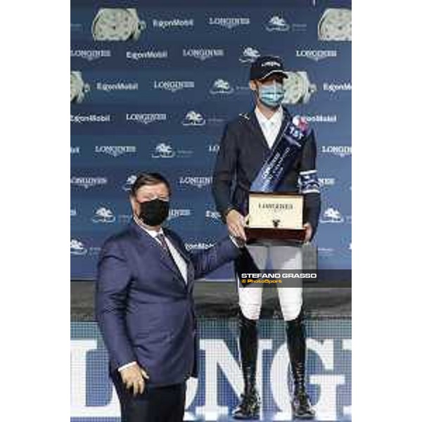 LGCT of DOHA - Prize giving ceremony - Jan Tops, Niels Bruynseels (BEL) - DOHA, Al Shaqab - 6 March 2021 - ph.Stefano Grasso/LGCT