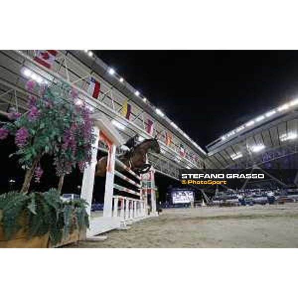 LGCT of DOHA - Grand Prix - Agustin Covarrubias (CHI) on Teavanta II C Z - DOHA, Al Shaqab - 6 March 2021 - ph.Stefano Grasso/LGCT