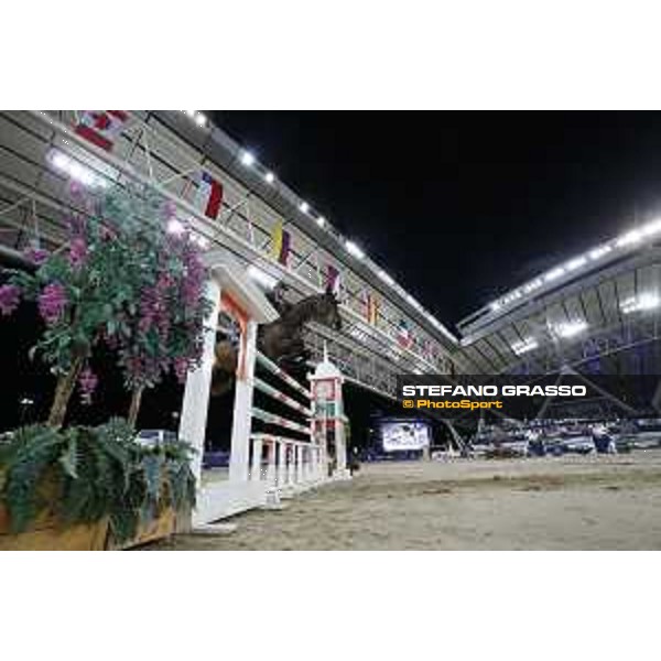LGCT of DOHA - Grand Prix - Lorenzo de Luca (ITA) on Nuance Bleue VDM Z - DOHA, Al Shaqab - 6 March 2021 - ph.Stefano Grasso/LGCT