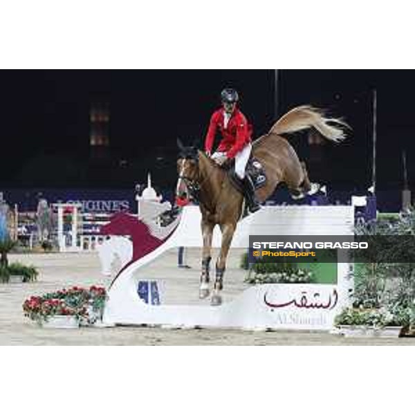 LGCT of DOHA - Grand Prix - Pius Schwizer (SUI) on Vient tu du Rouet - DOHA, Al Shaqab - 6 March 2021 - ph.Stefano Grasso/LGCT
