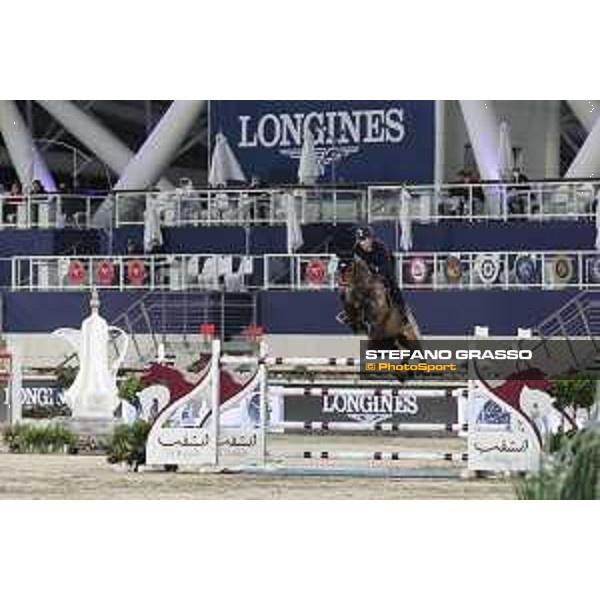 LGCT of DOHA - Grand Prix - Lorenzo de Luca (ITA) on Nuance Bleue VDM Z - DOHA, Al Shaqab - 6 March 2021 - ph.Stefano Grasso/LGCT
