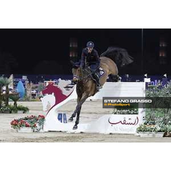 LGCT of DOHA - Grand Prix - Lorenzo de Luca (ITA) on Nuance Bleue VDM Z - DOHA, Al Shaqab - 6 March 2021 - ph.Stefano Grasso/LGCT