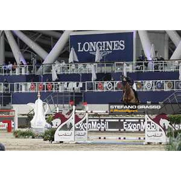 LGCT of DOHA - Grand Prix - Titouan Schumacher (FRA) on Atome Z - DOHA, Al Shaqab - 6 March 2021 - ph.Stefano Grasso/LGCT