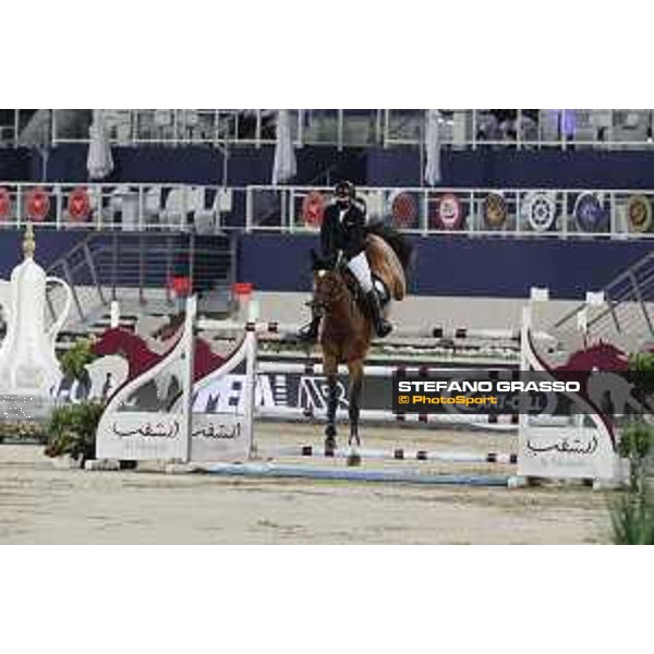 LGCT of DOHA - Grand Prix - Eric Lamaze (CAN) on Dieu Merci van T & L - DOHA, Al Shaqab - 6 March 2021 - ph.Stefano Grasso/LGCT