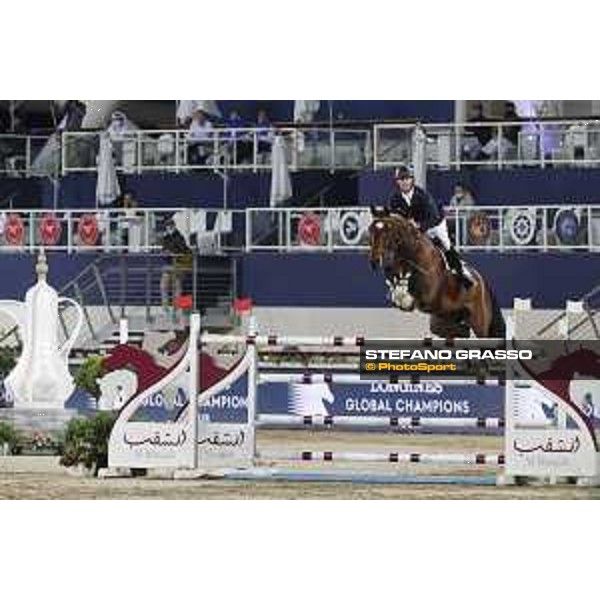 LGCT of DOHA - Grand Prix - Niels Bruynseels (BEL) on Delux van T & L - DOHA, Al Shaqab - 6 March 2021 - ph.Stefano Grasso/LGCT