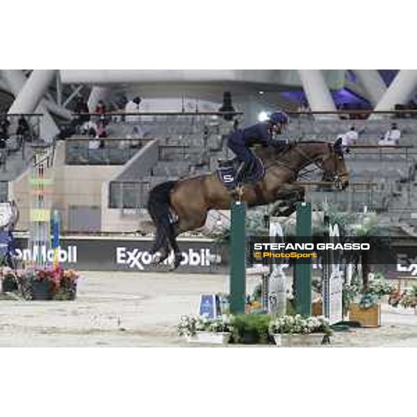 LGCT of DOHA - Grand Prix - Lorenzo de Luca (ITA) on Nuance Bleue VDM Z - DOHA, Al Shaqab - 6 March 2021 - ph.Stefano Grasso/LGCT