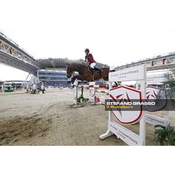 GCL of DOHA - Round 2 - Team Doha Falcons - Constant van Paesschen (BEL) on Isidoor van de Helle - DOHA, Al Shaqab - 6 March 2021 - ph.Stefano Grasso/GCL