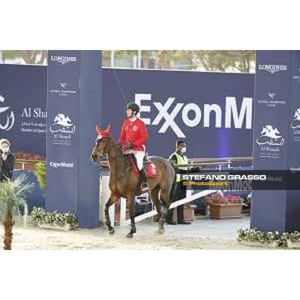 GCL of DOHA - Round 2 - Team London Knights - Lorenzo de Luca (ITA) on Nuance Blue VDM Z - DOHA, Al Shaqab - 6 March 2021 - ph.Stefano Grasso/GCL