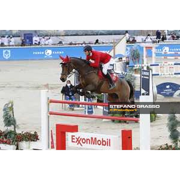 GCL of DOHA - Round 2 - Team London Knights - Lorenzo de Luca (ITA) on Nuance Blue VDM Z - DOHA, Al Shaqab - 6 March 2021 - ph.Stefano Grasso/GCL