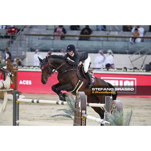 GCL of DOHA - Round 2 - Team Monaco Aces - Jeanne Sadran (FRA) on Vannan - DOHA, Al Shaqab - 6 March 2021 - ph.Stefano Grasso/GCL