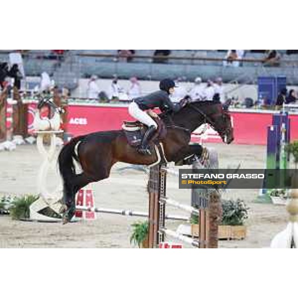 GCL of DOHA - Round 2 - Team Monaco Aces - Jeanne Sadran (FRA) on Vannan - DOHA, Al Shaqab - 6 March 2021 - ph.Stefano Grasso/GCL