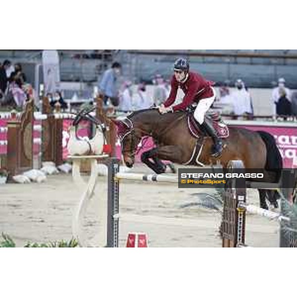GCL of DOHA - Round 2 - Team Doha Falcons - Constant van Paesschen (BEL) on Isidoor van de Helle - DOHA, Al Shaqab - 6 March 2021 - ph.Stefano Grasso/GCL