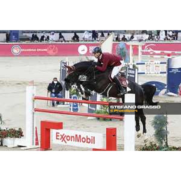 GCL of DOHA - Round 2 - Team Shanghai Swans - Christian Ahlmann (GER) on Dominator 2000 Z - DOHA, Al Shaqab - 6 March 2021 - ph.Stefano Grasso/GCL
