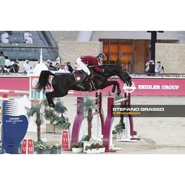 GCL of DOHA - Round 2 - Team Shanghai Swans - Christian Ahlmann (GER) on Dominator 2000 Z - DOHA, Al Shaqab - 6 March 2021 - ph.Stefano Grasso/GCL