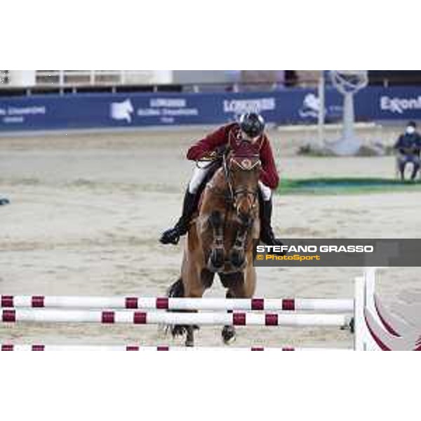 GCL of DOHA - Round 2 - Team Shanghai Swans - Max Kuhner (AUT) on Elektric Blue P - DOHA, Al Shaqab - 6 March 2021 - ph.Stefano Grasso/GCL
