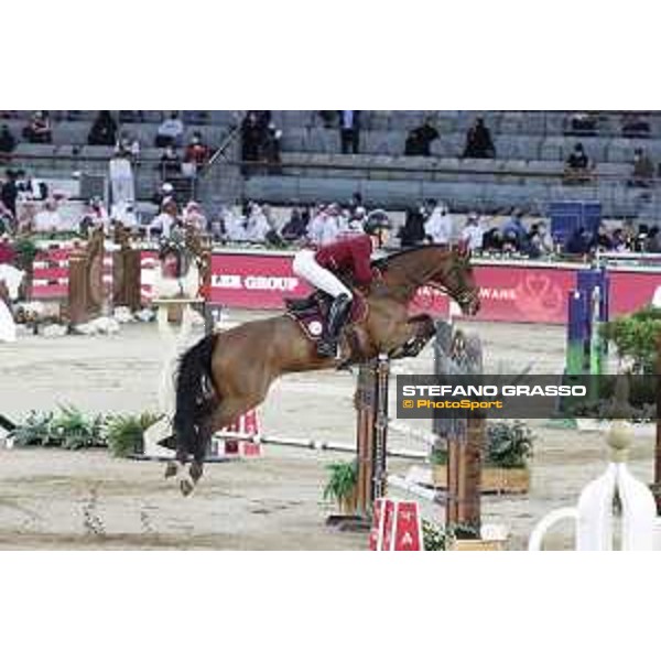 GCL of DOHA - Round 2 - Team Shanghai Swans - Max Kuhner (AUT) on Elektric Blue P - DOHA, Al Shaqab - 6 March 2021 - ph.Stefano Grasso/GCL